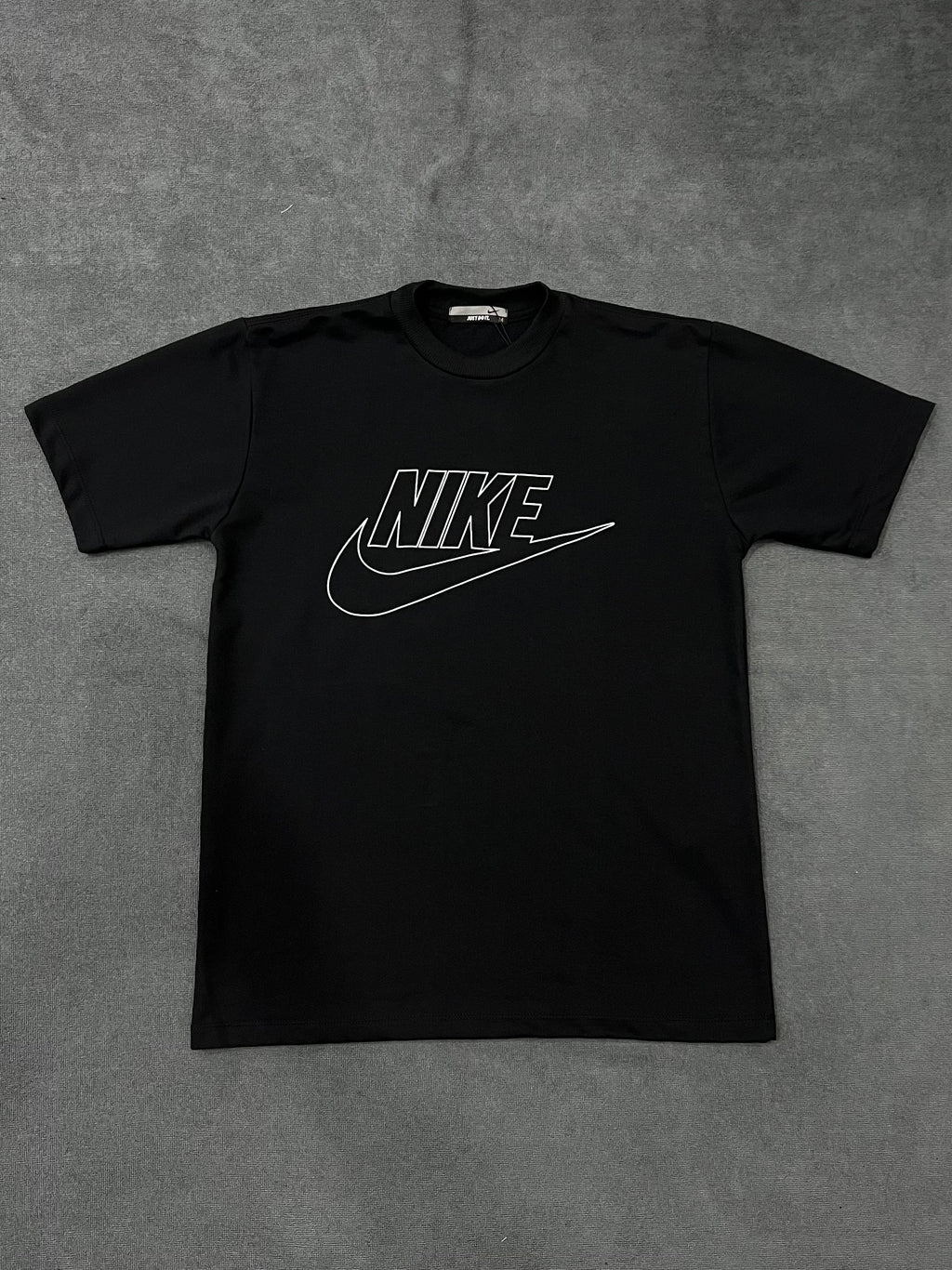 CAMISETA OVERSIZED NK LOGO - PRETA