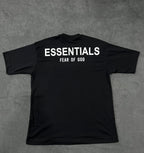 CAMISETA OVERSIZED ESSENTIALS - PRETA