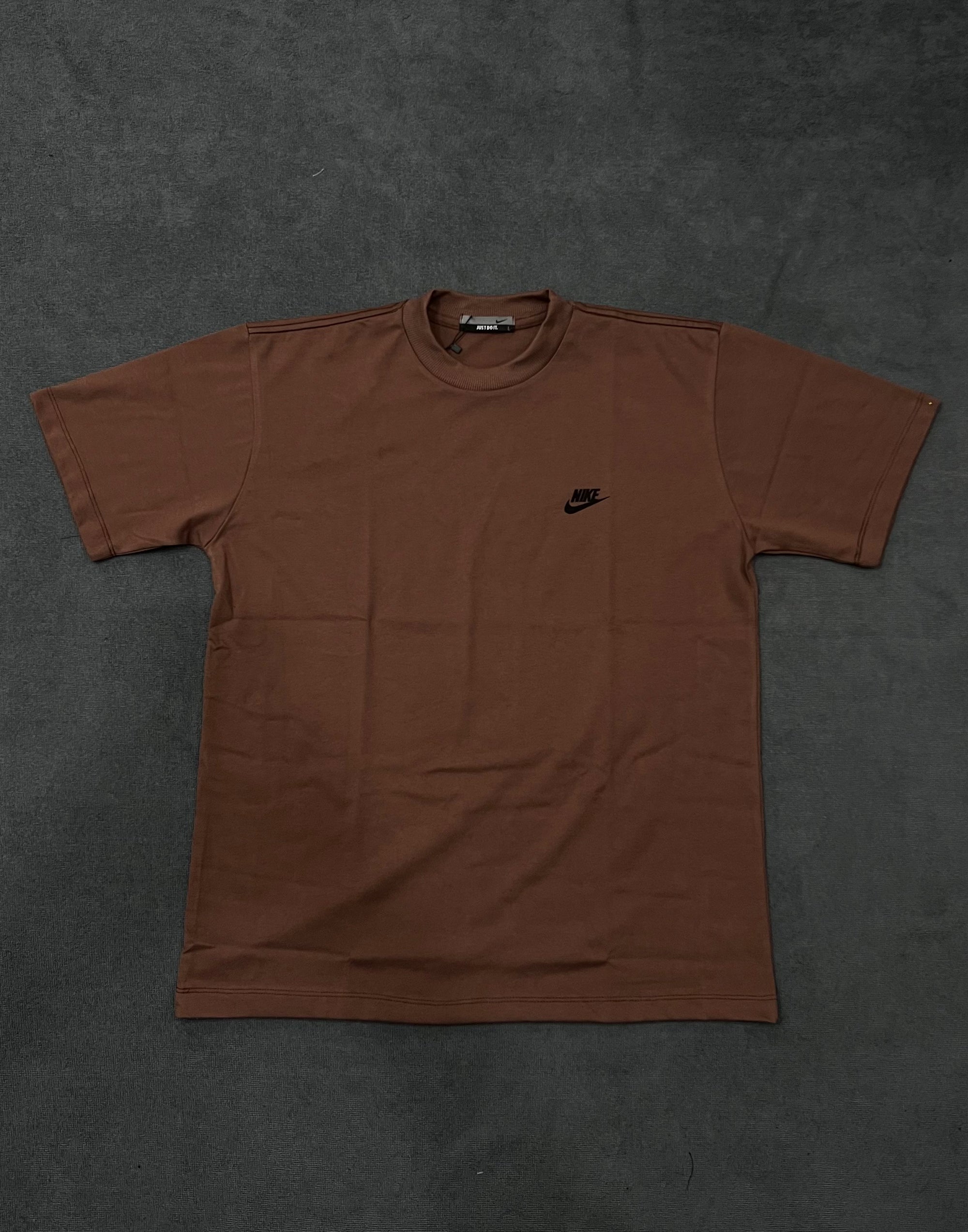 CAMISETA OVERSIZED NK JUST DO IT - MARROM