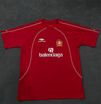 CAMISETA OVERSIZED BALENCIAGA - VERMELHA