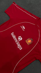 CAMISETA OVERSIZED BALENCIAGA - VERMELHA