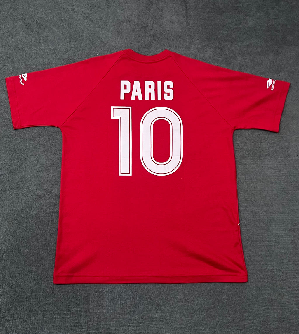 CAMISETA OVERSIZED BALENCIAGA - VERMELHA