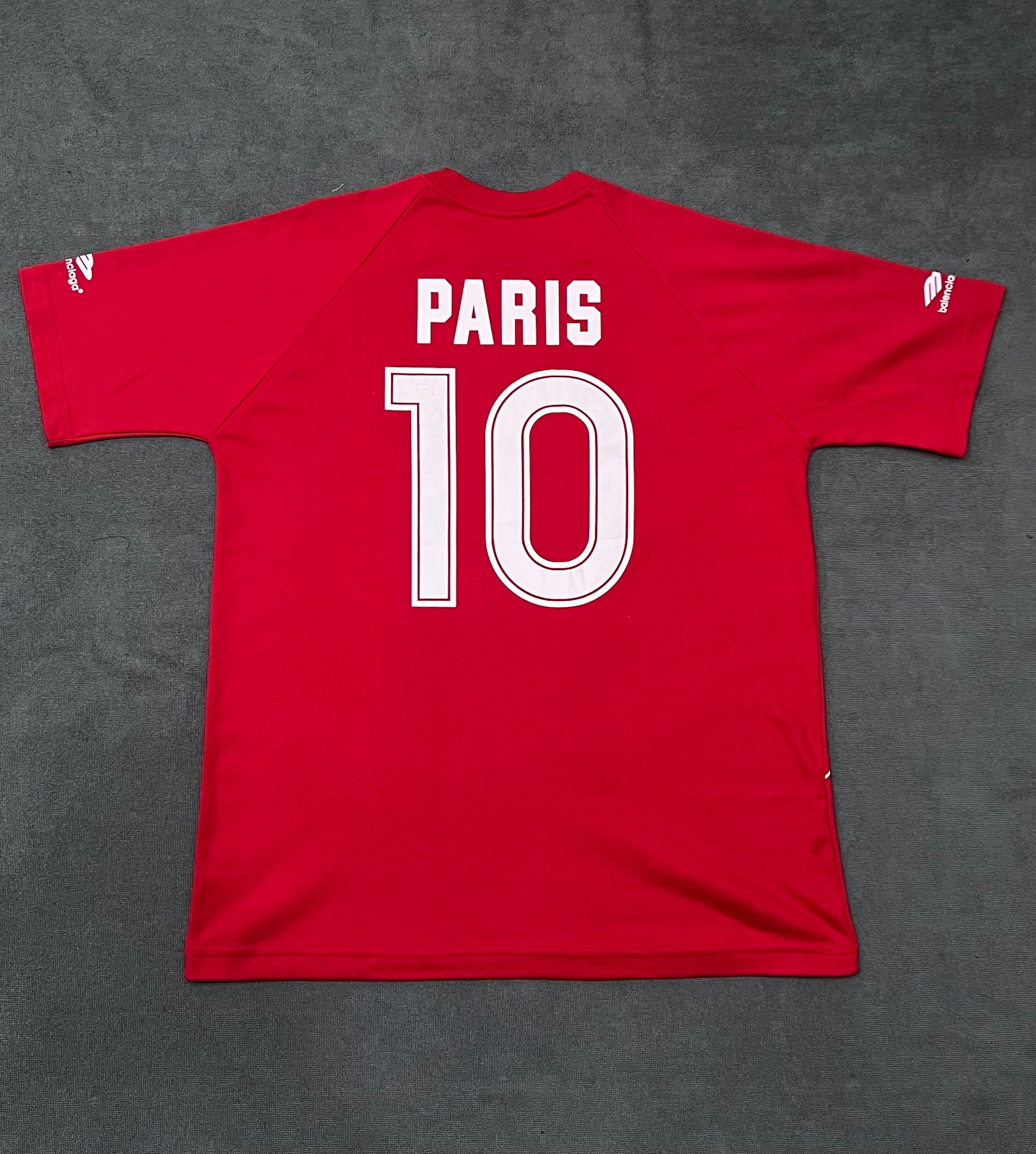 CAMISETA OVERSIZED BALENCIAGA - VERMELHA