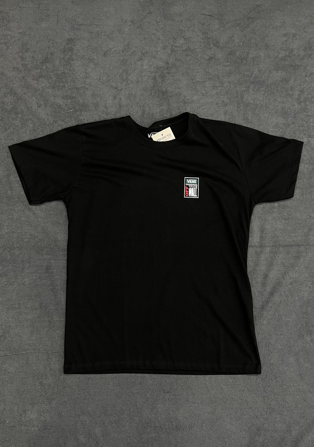 CAMISETA OVERSIZED VANS THE WALL - PRETA