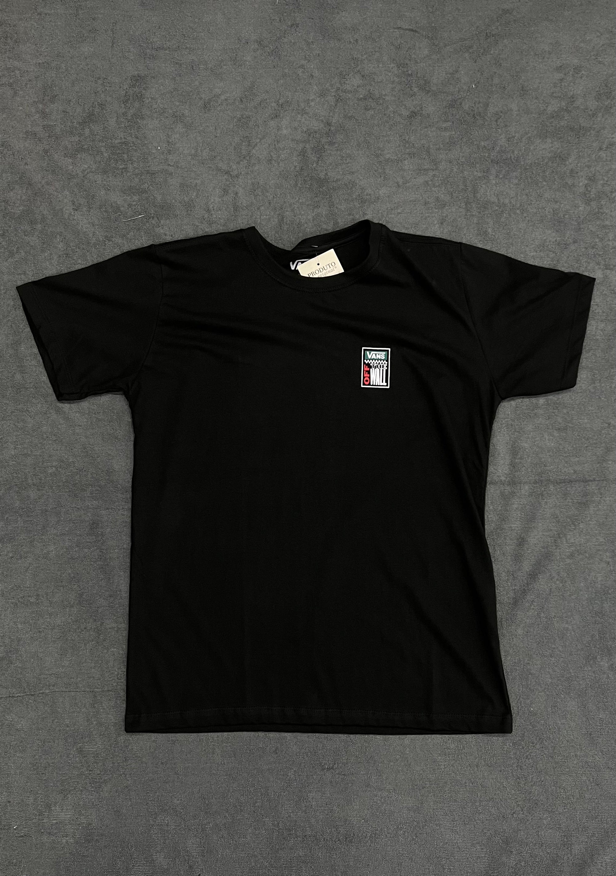 CAMISETA OVERSIZED VANS THE WALL - PRETA