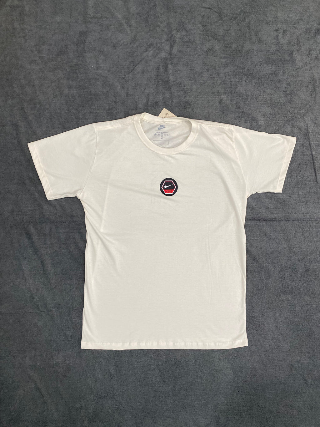 CAMISETA NK LOGO - BRANCA