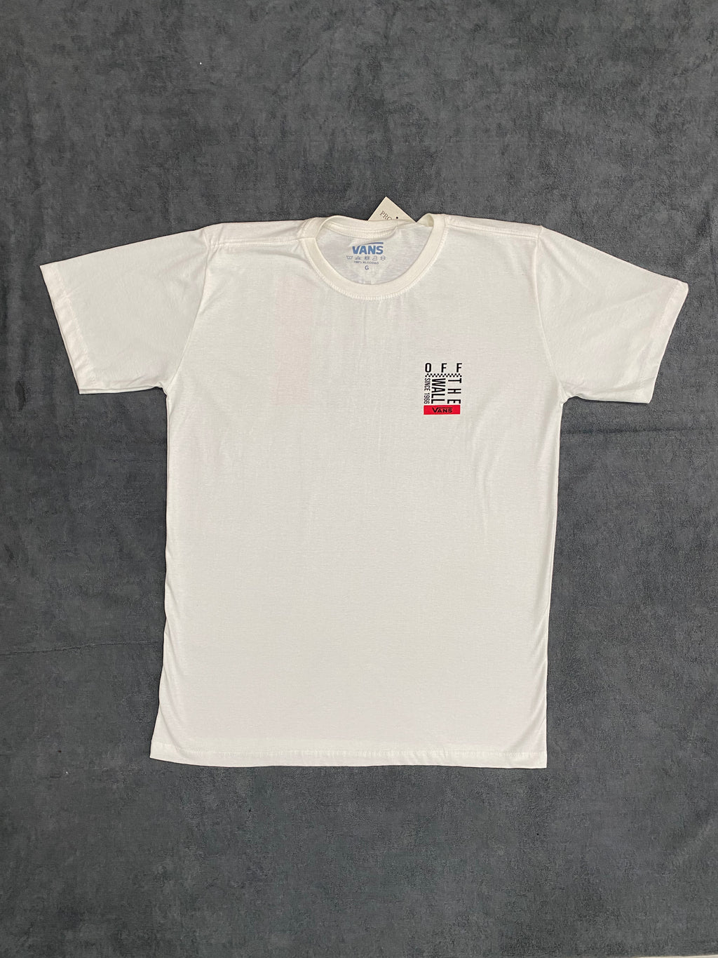 CAMISETA VANS THE WALL - OFF WHITE
