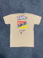 CAMISETAS NK LOGOS - BEGE