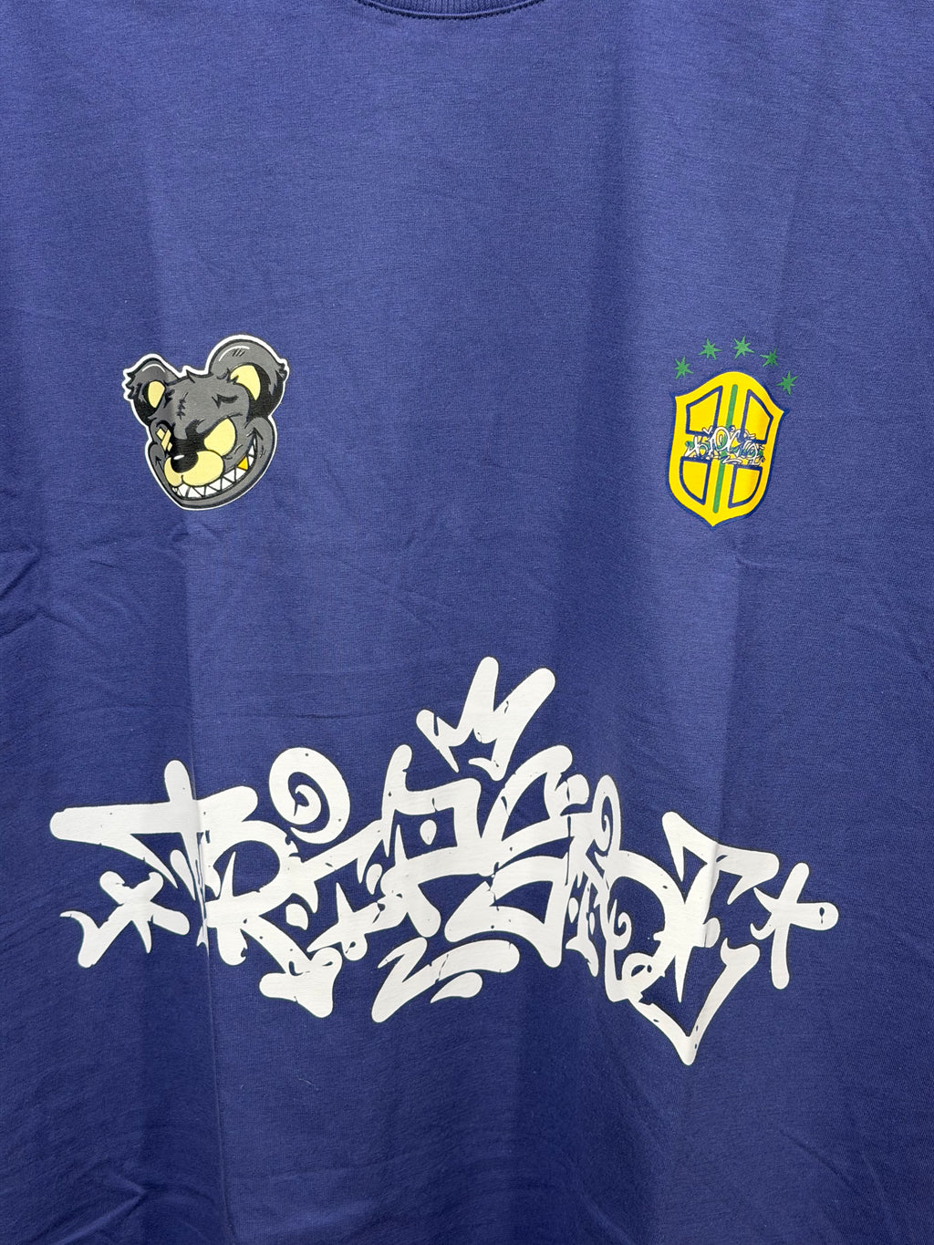 Camisa Over Street TS - Azul Estonada