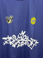Camisa Over Street TS - Azul Estonada