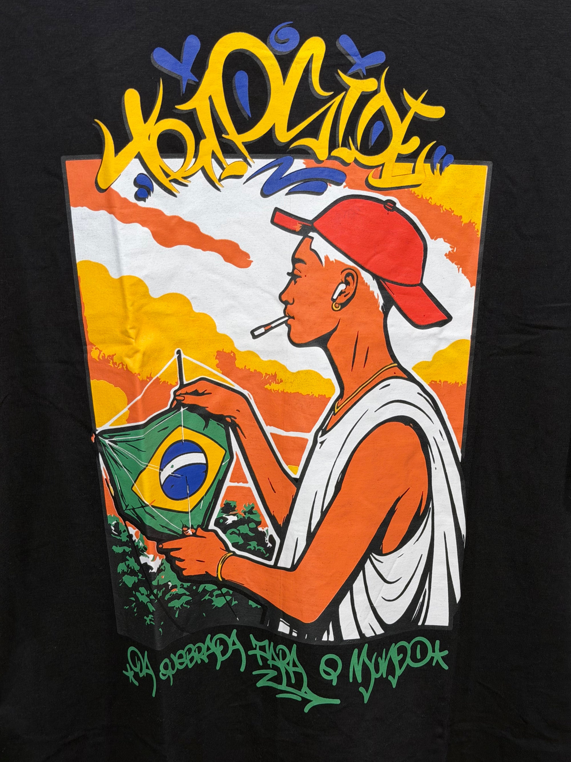 Camisa Over Street TS - Preta