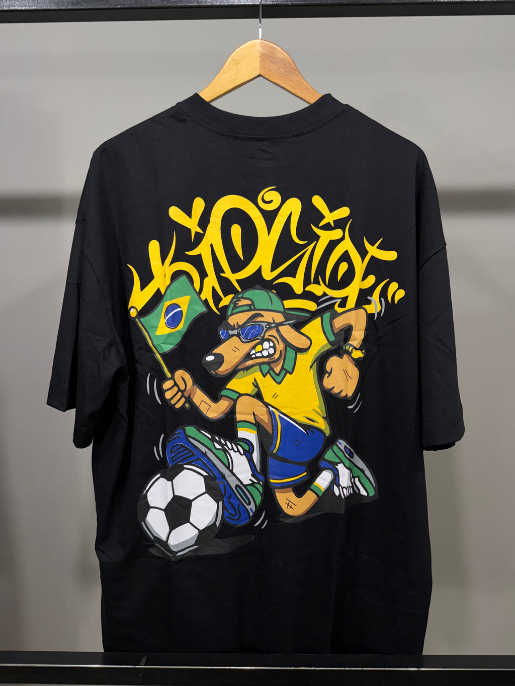 Camisa Over Street TS - Preta