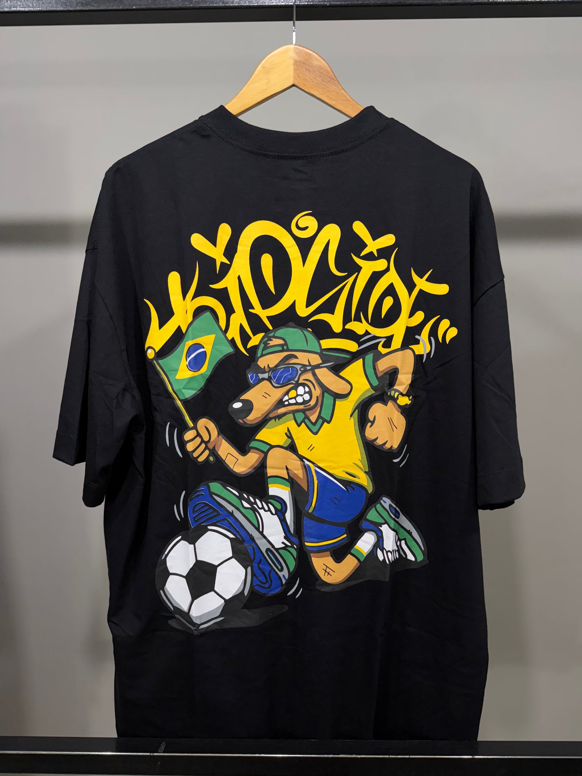 Camisa Over Street TS - Preta