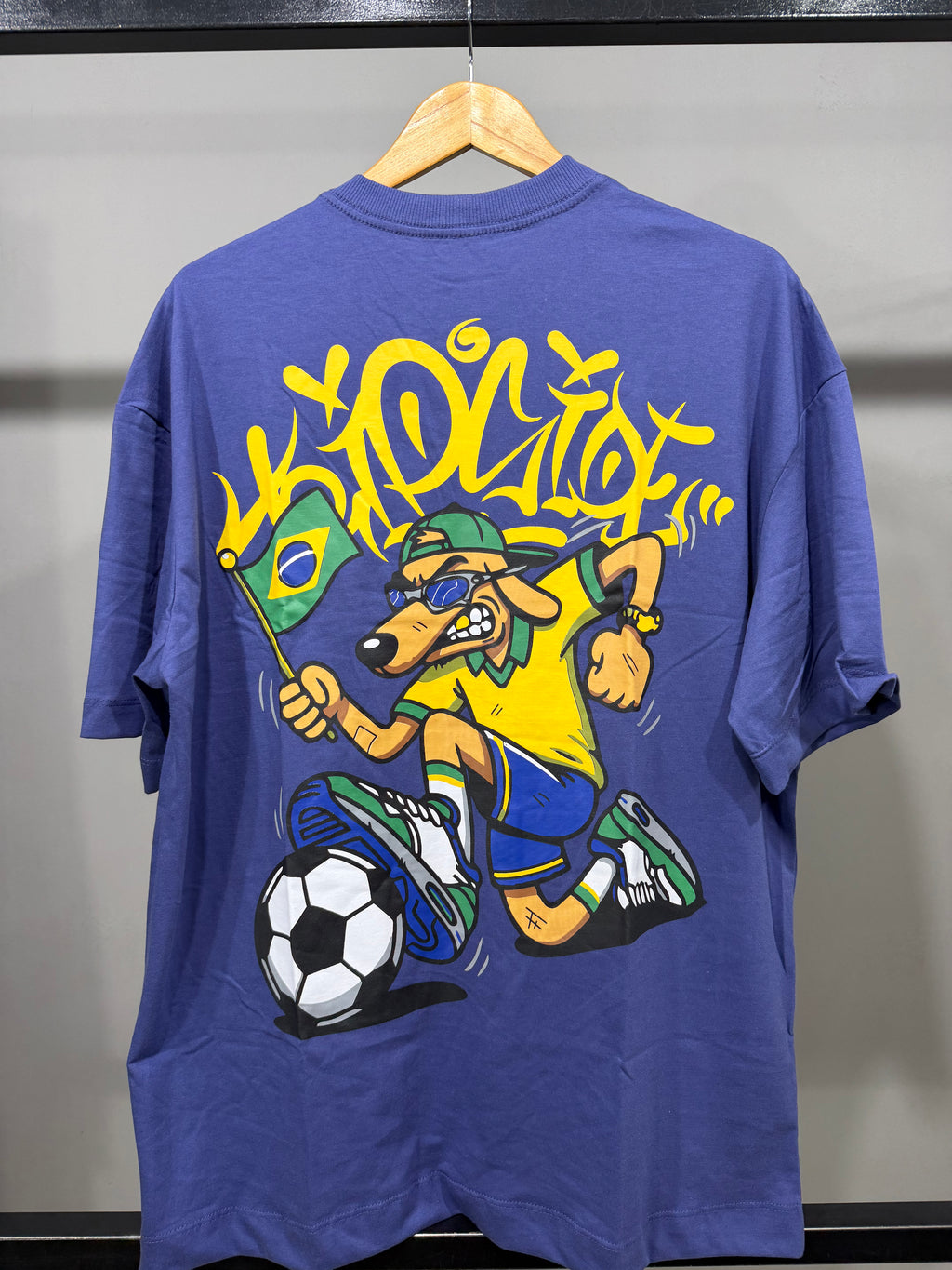 Camisa Over Street TS - Azul estonado