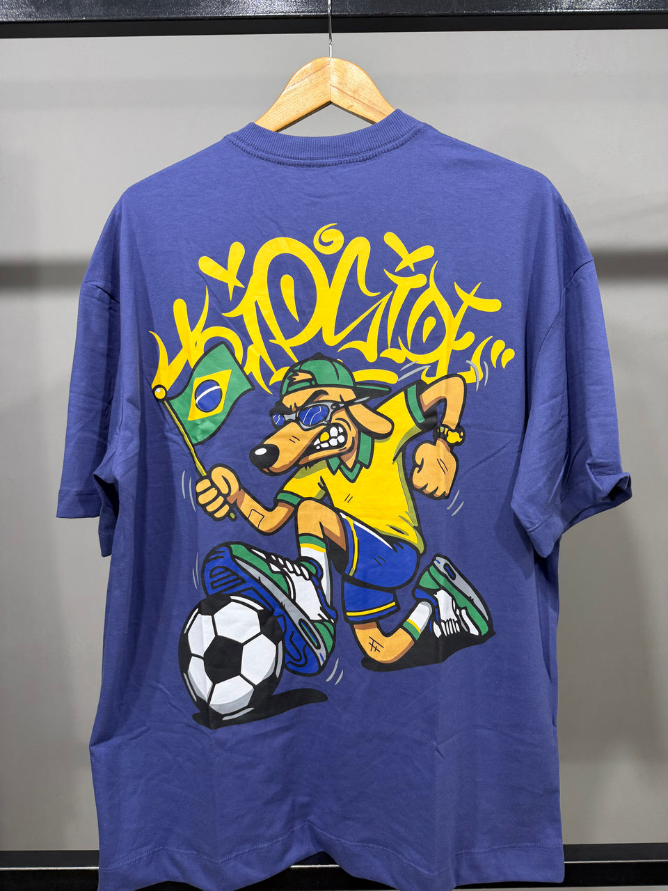 Camisa Over Street TS - Azul estonado