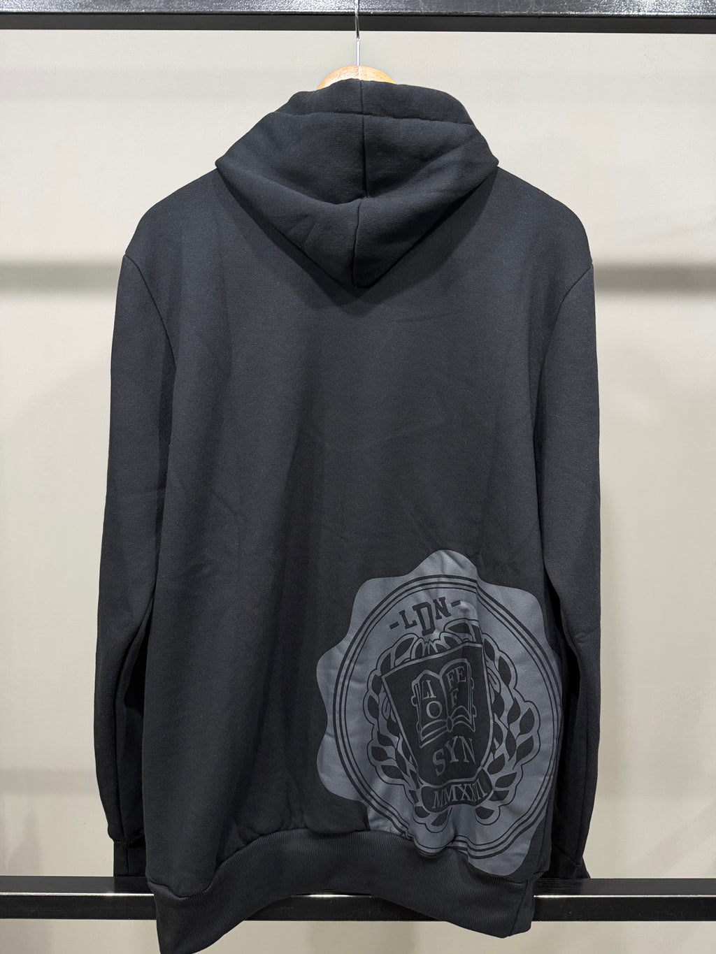 Conjunto Moletom Syna - Preto/Cinza