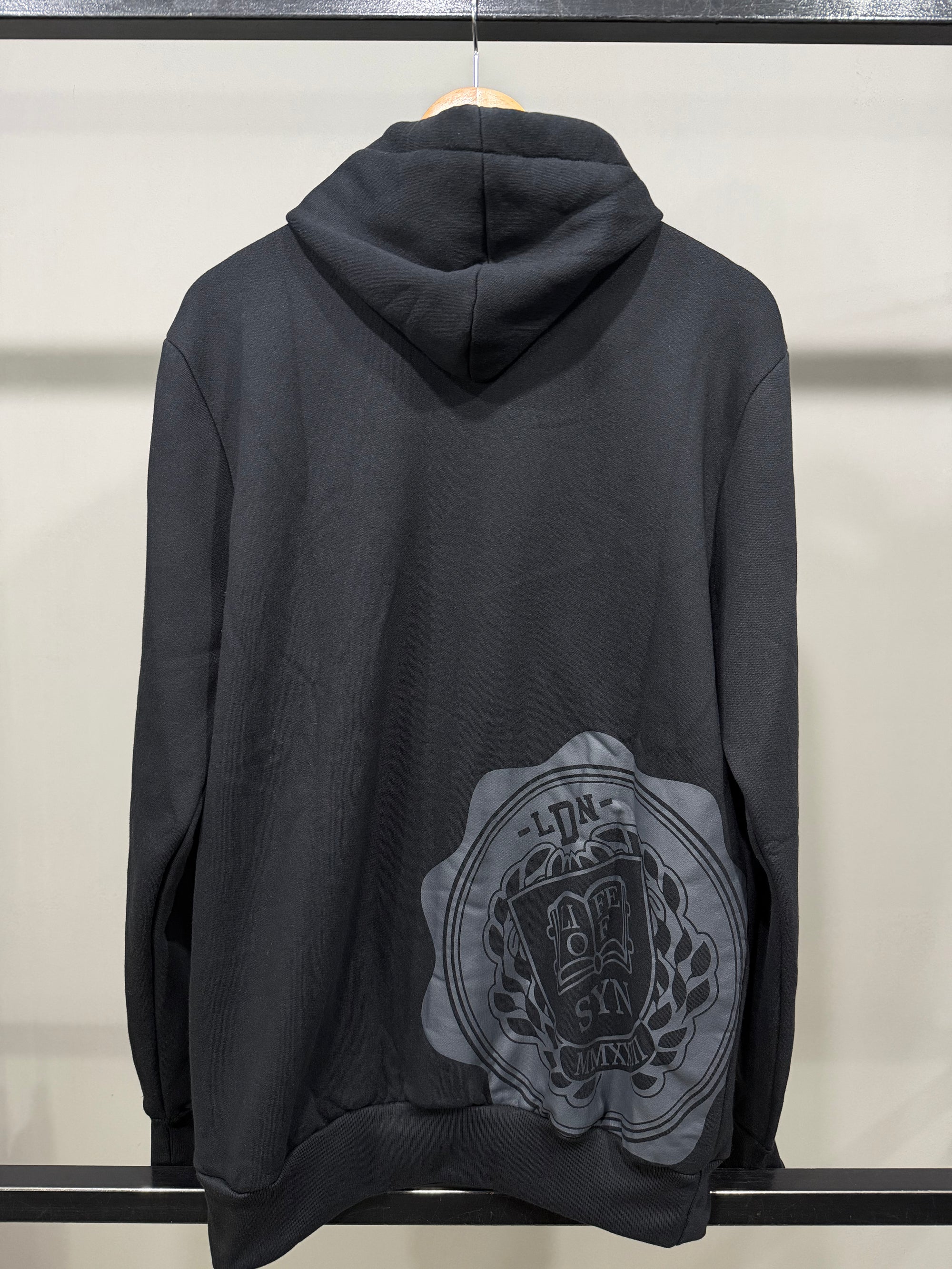 Conjunto Moletom Syna - Preto/Cinza