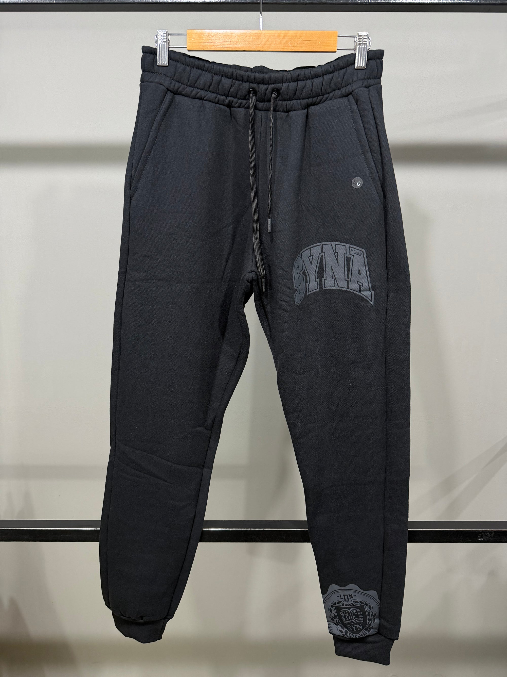 Conjunto Moletom Syna - Preto/Cinza
