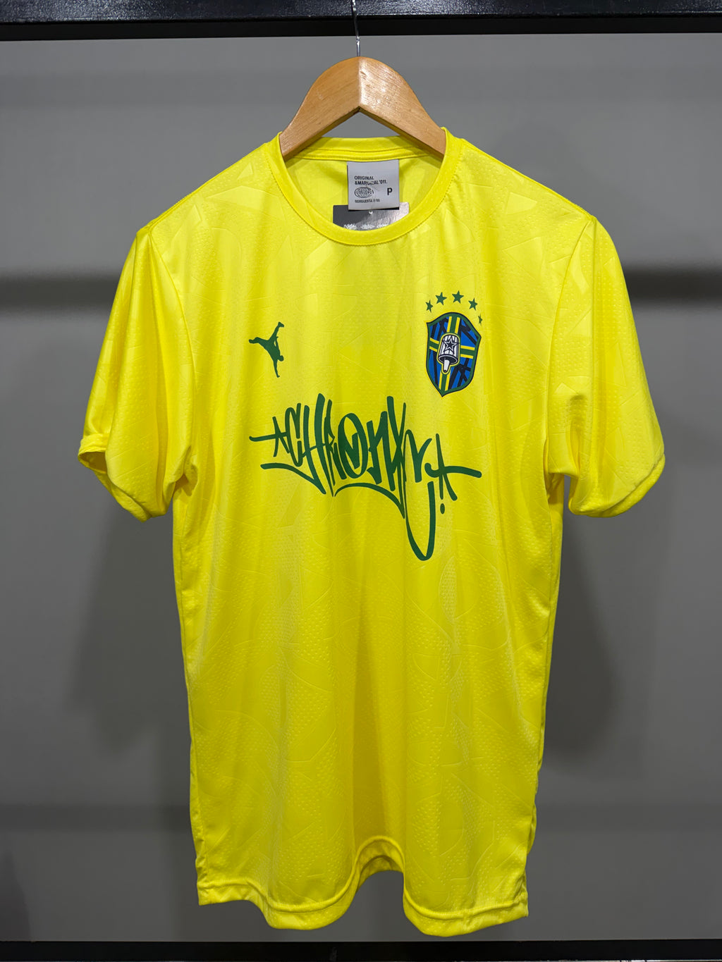 Camisa Chronic regular Brasil - Amarela