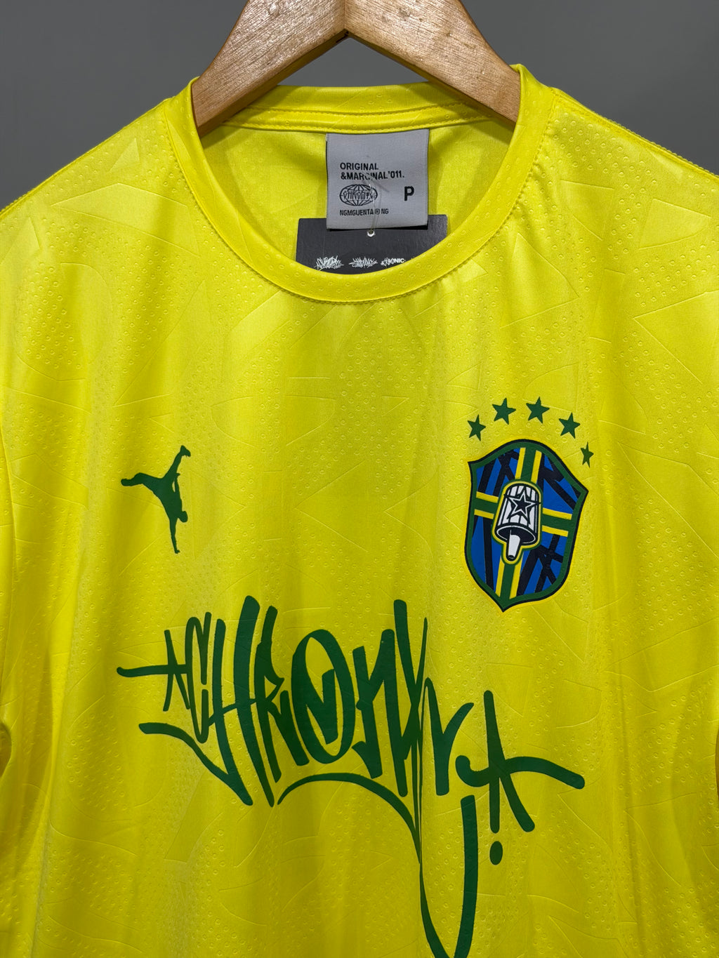 Camisa Chronic regular Brasil - Amarela
