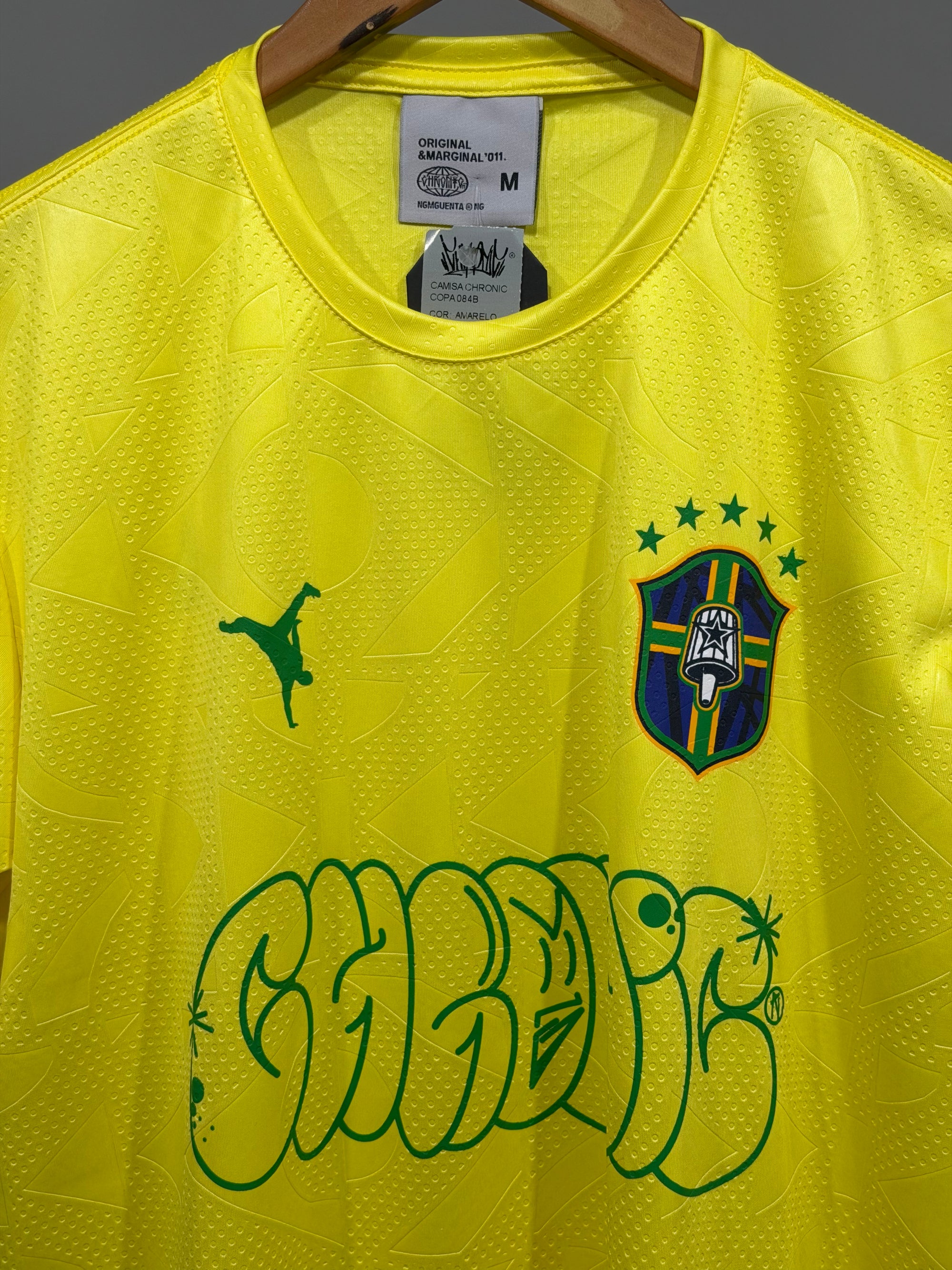 Camisa Chronic regular Brasil - Amarela