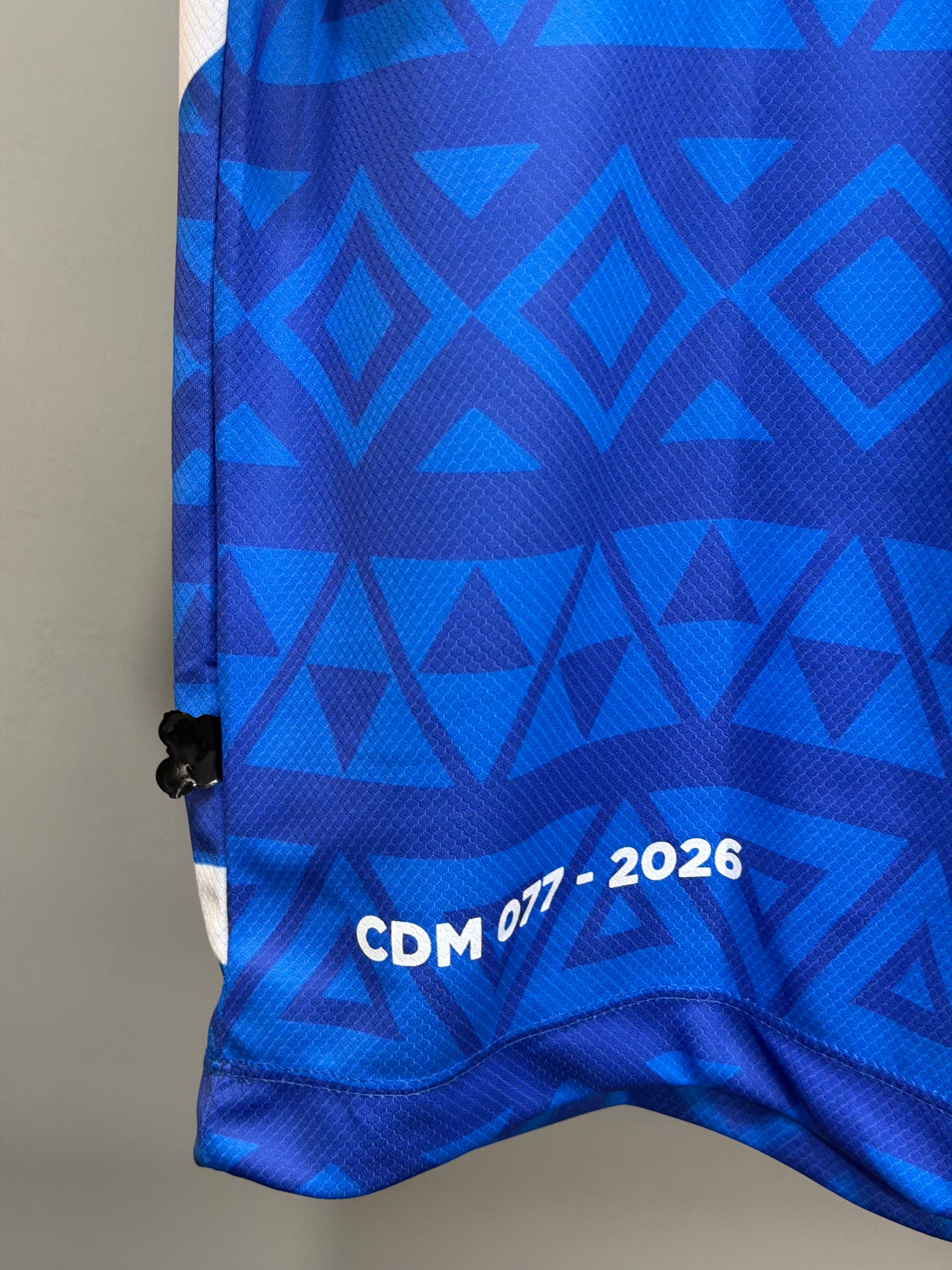 Camisa Polo Recortada over brasil TS - Azul