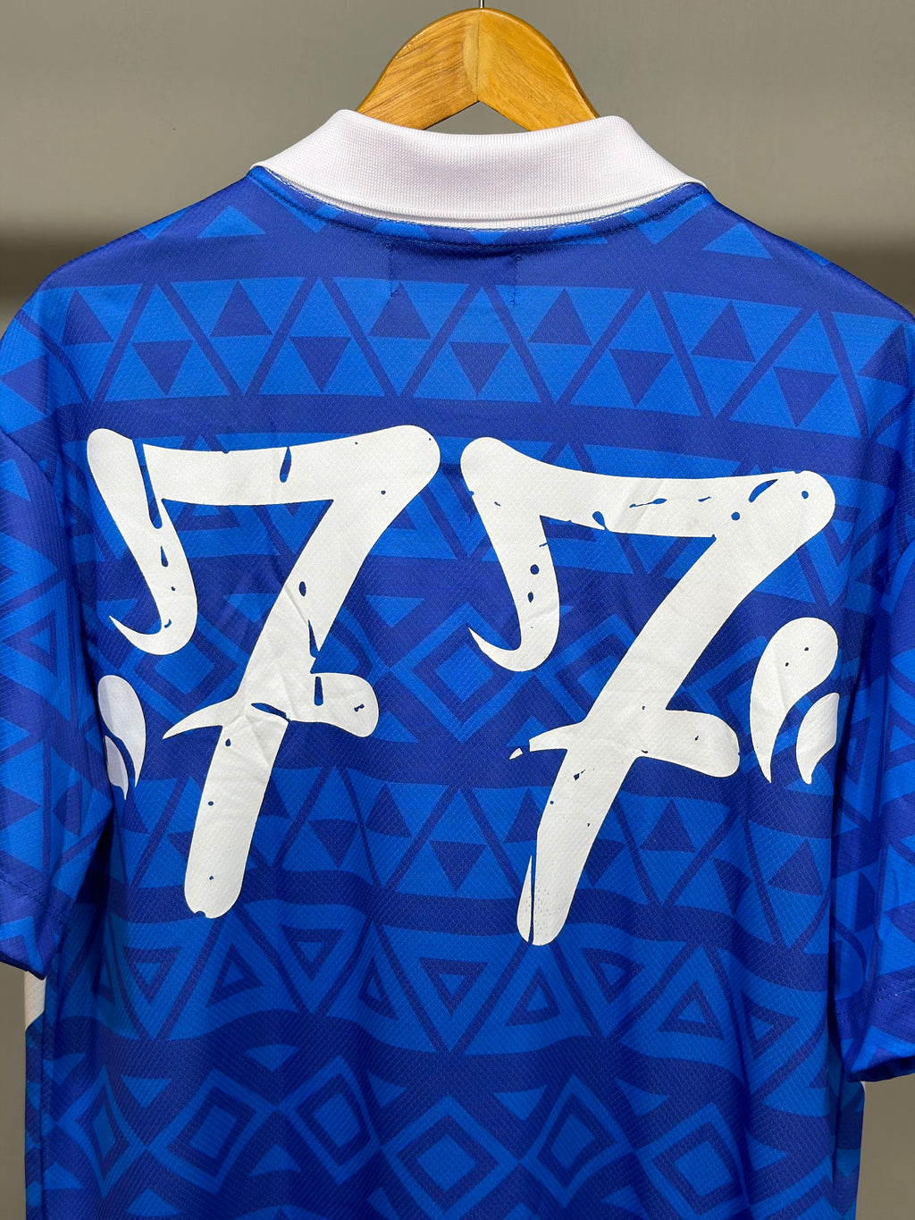 Camisa Polo Recortada over brasil TS - Azul