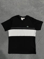 CAMISETA MALHA PIMA LCST - PRETO/BRANCO