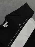 CAMISETA MALHA PIMA LCST - PRETO/BRANCO