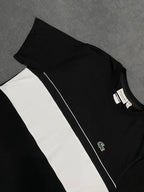 CAMISETA MALHA PIMA LCST - PRETO/BRANCO
