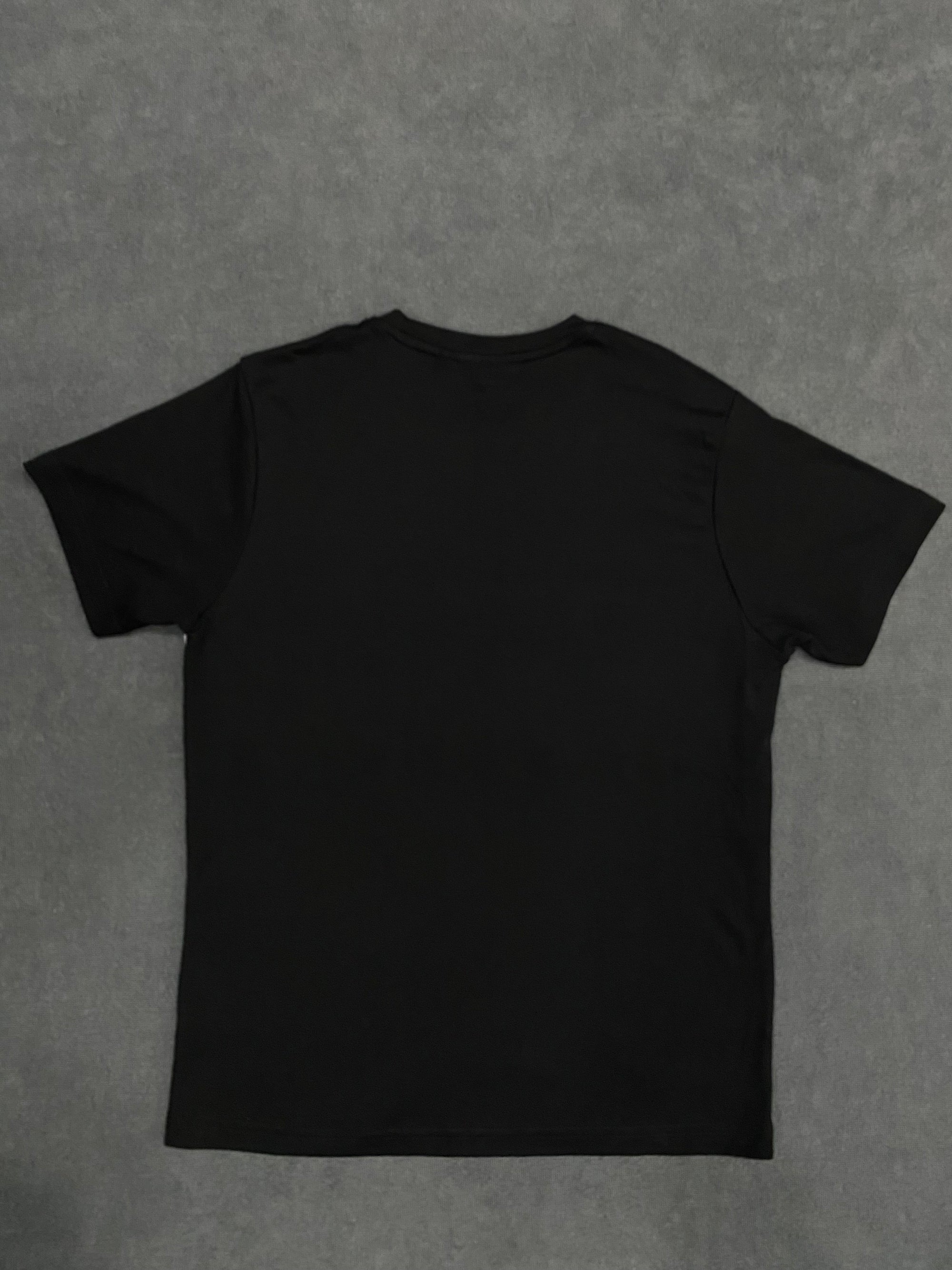 CAMISETA MALHA PIMA LCST - PRETO/BRANCO