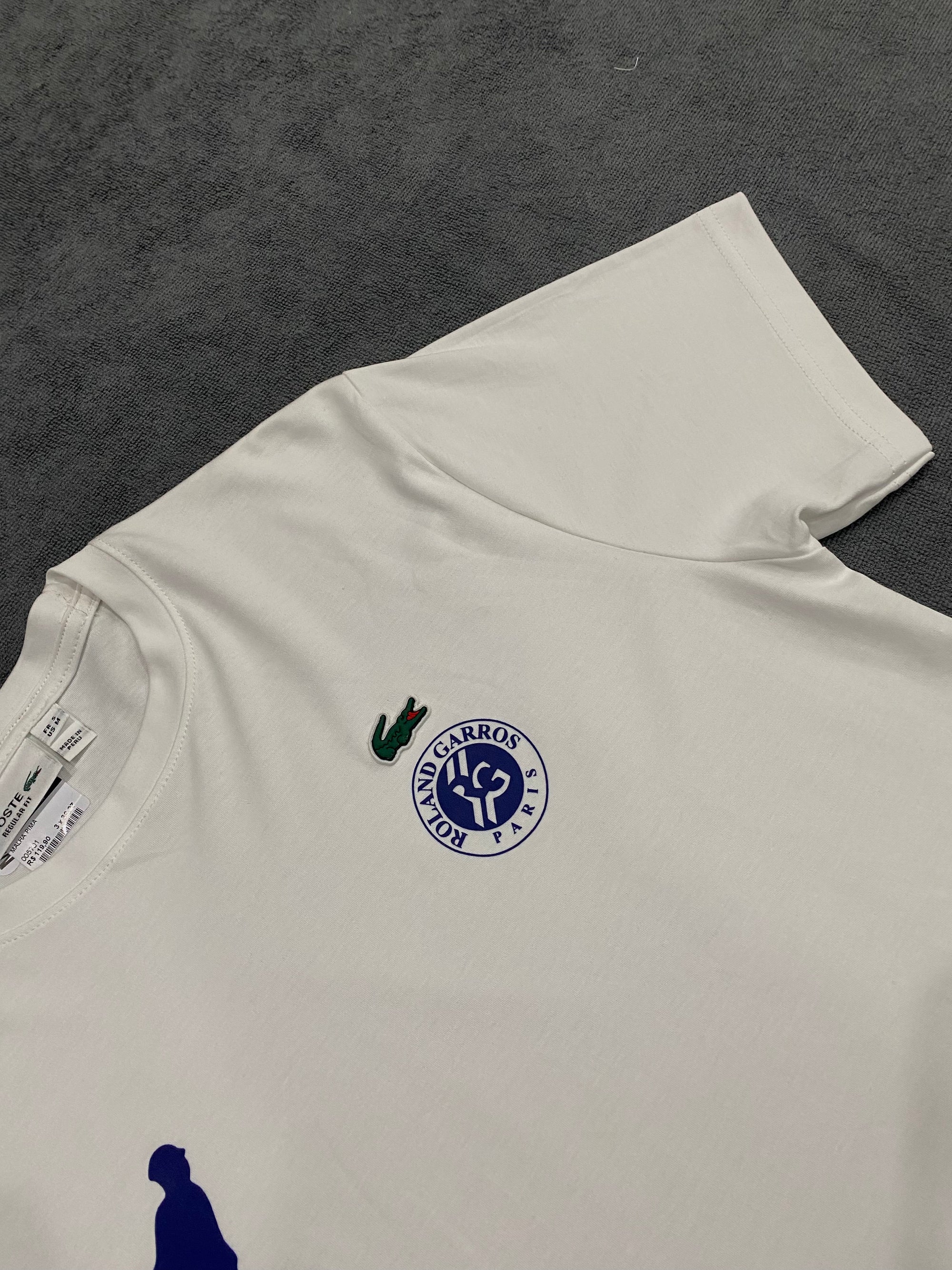 CAMISETA MALHA PIMA LCST - BRANCA