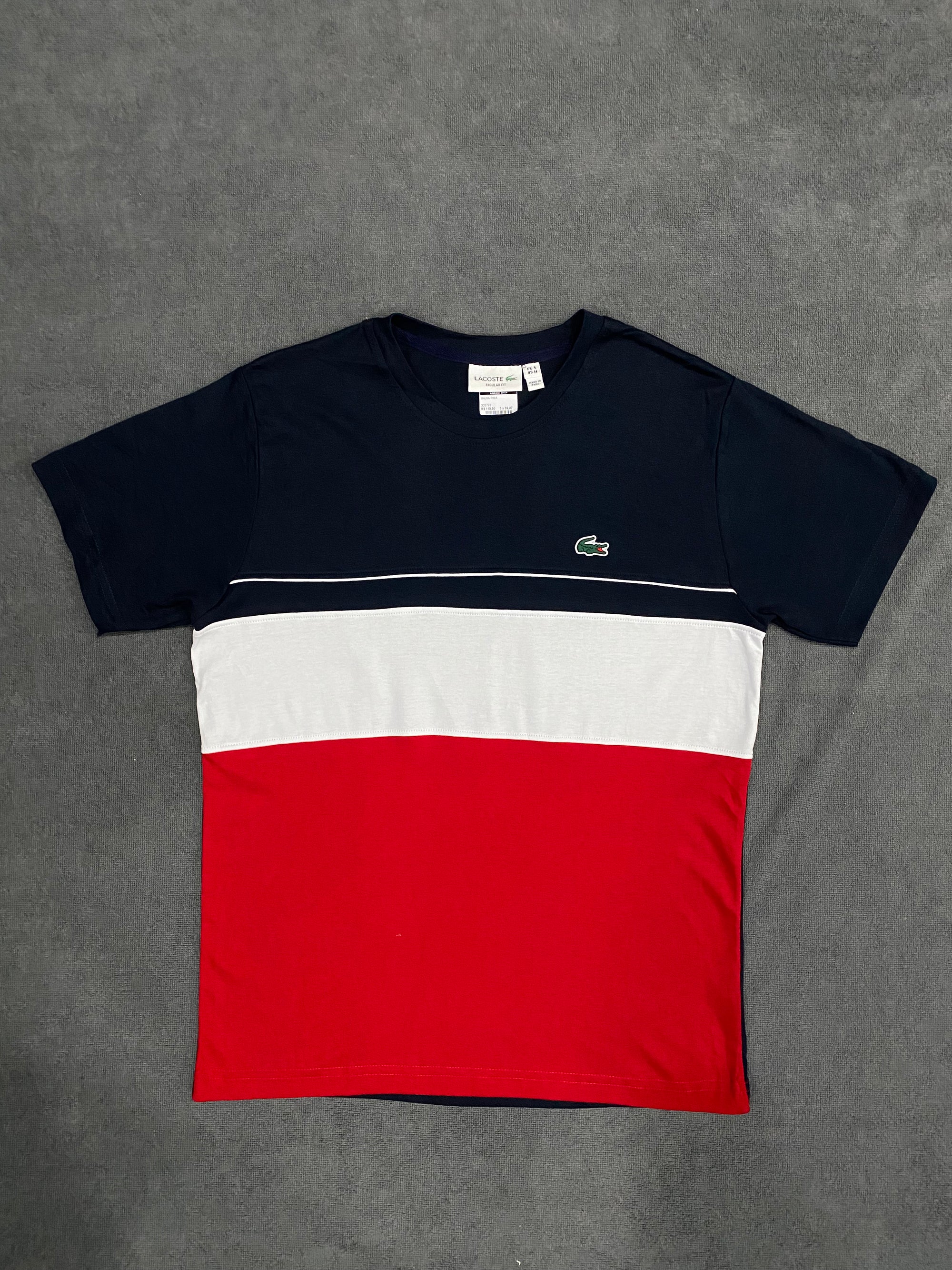 CAMISETA MALHA PIMA LCST TRI COLOR