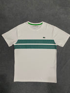 CAMISETA MALHA PIMA LCST - BRANCA/VERDE