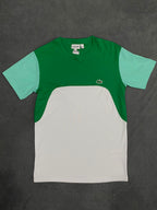 CAMISETA MALHA PIMA LCST - VERDE/BRANCA