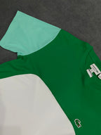 CAMISETA MALHA PIMA LCST - VERDE/BRANCA
