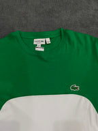 CAMISETA MALHA PIMA LCST - VERDE/BRANCA