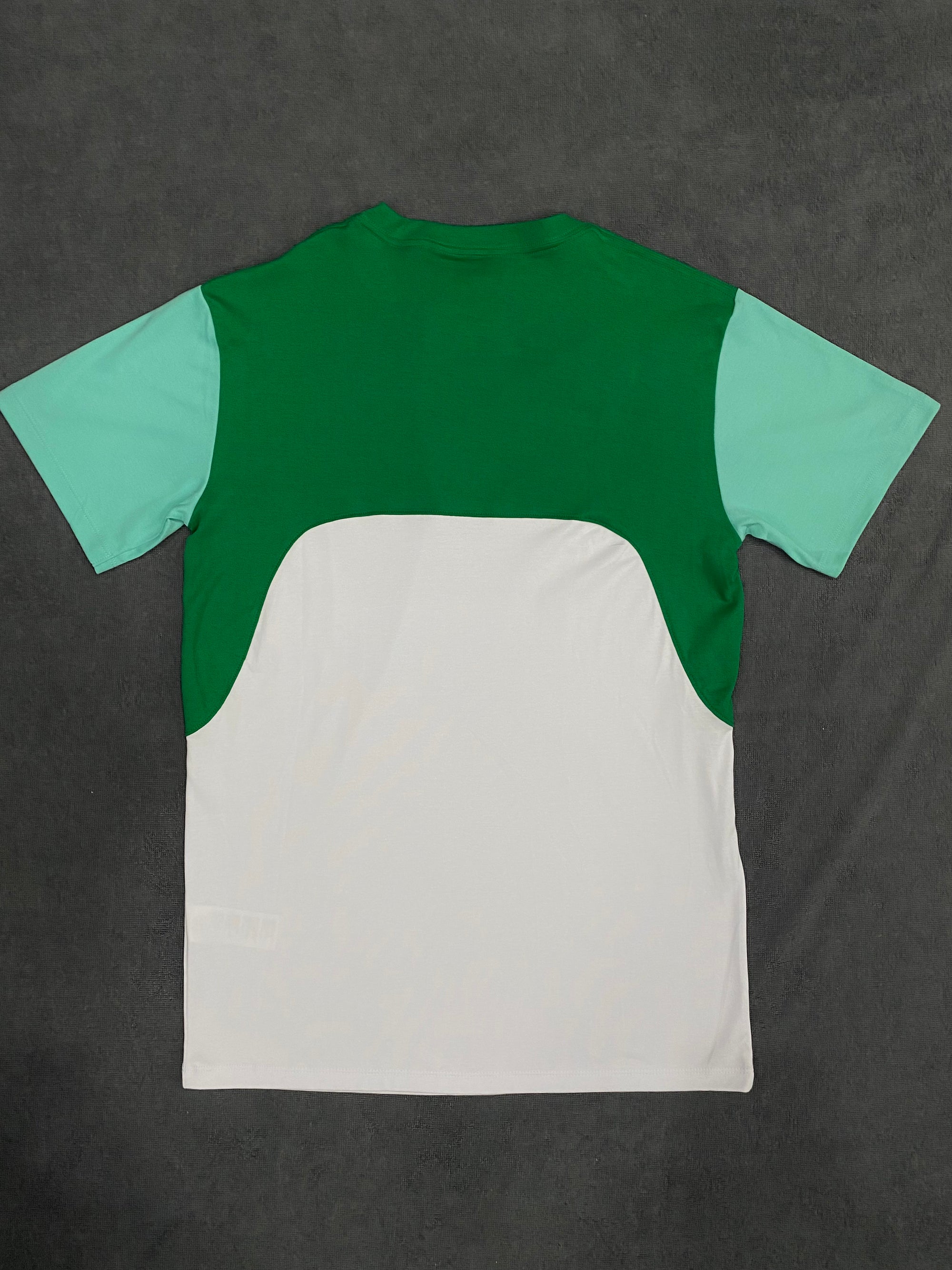 CAMISETA MALHA PIMA LCST - VERDE/BRANCA