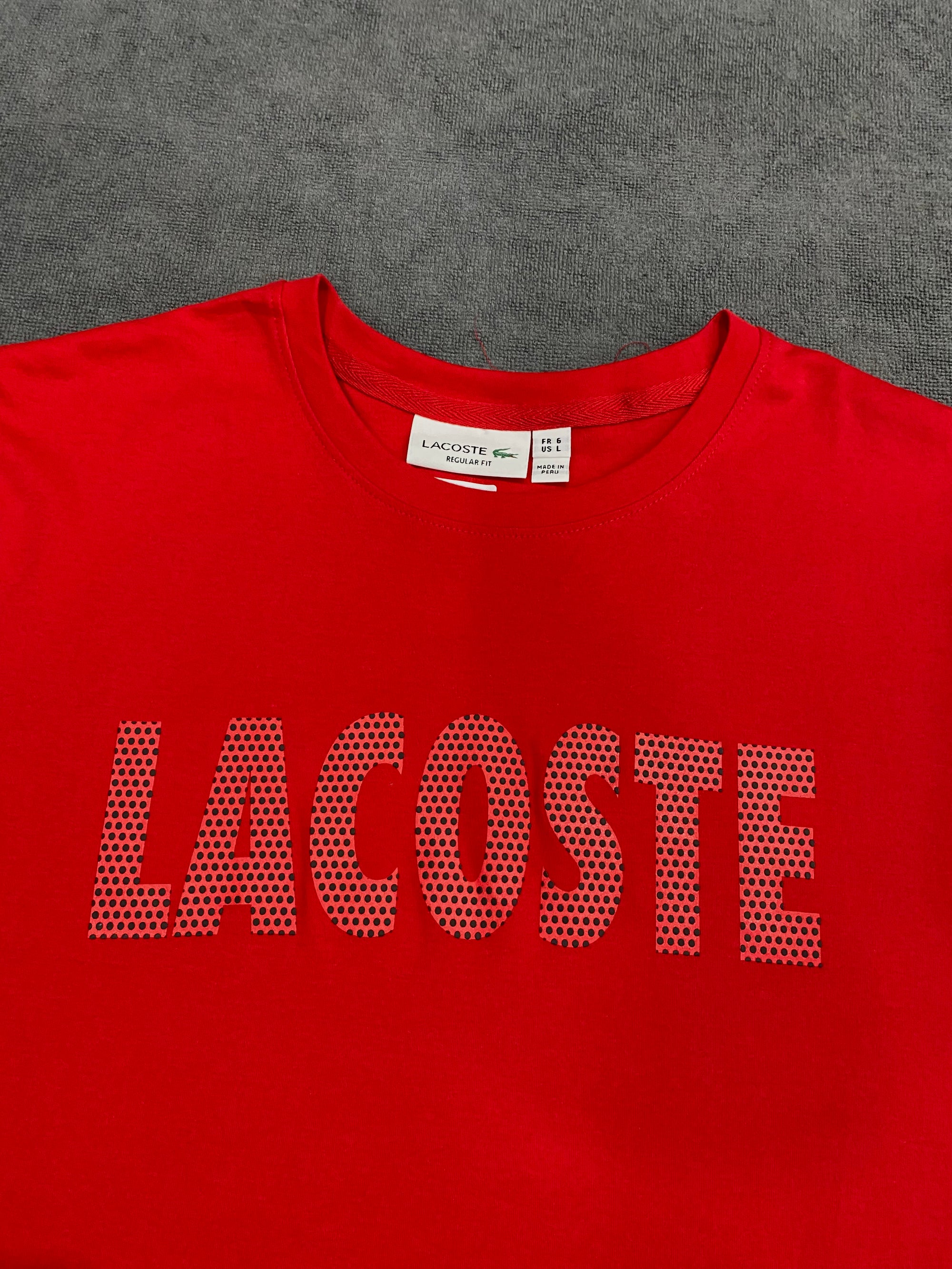 CAMISETA MALHA PIMA LCST - VERMELHA