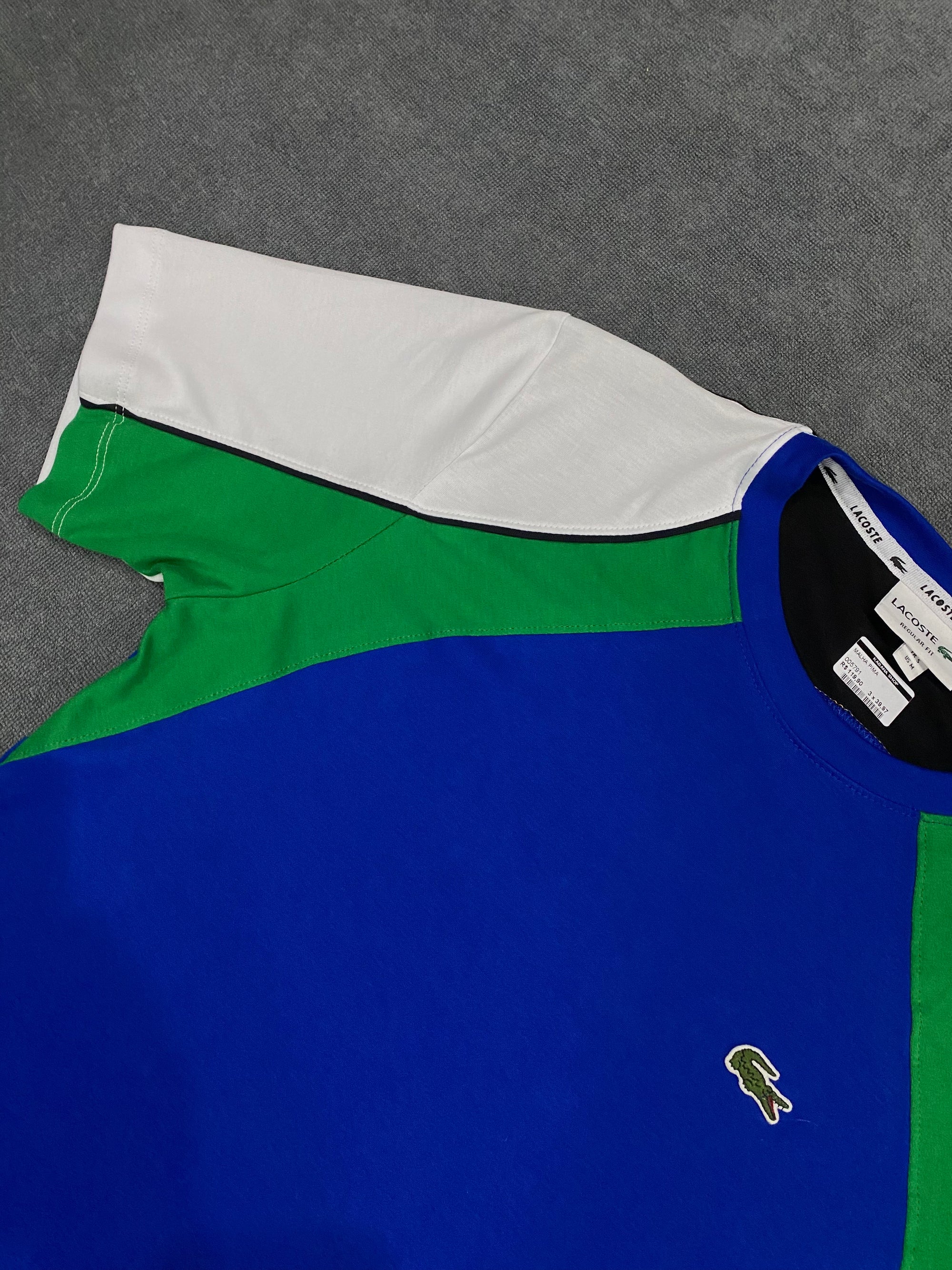 CAMISETA MALHA PIMA LCST TRI COLOR