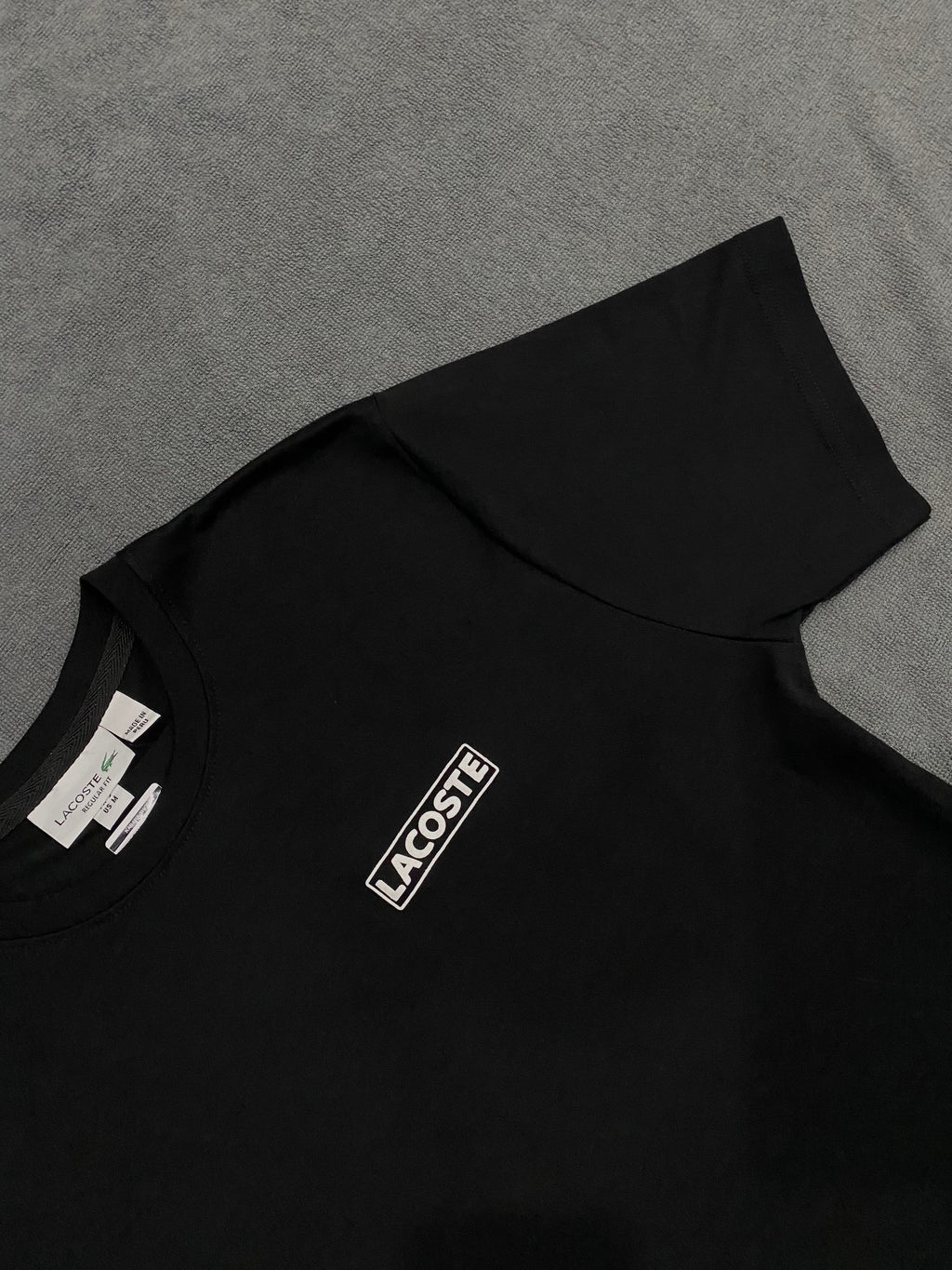 CAMISETA MALHA PIMA LCST - PRETA