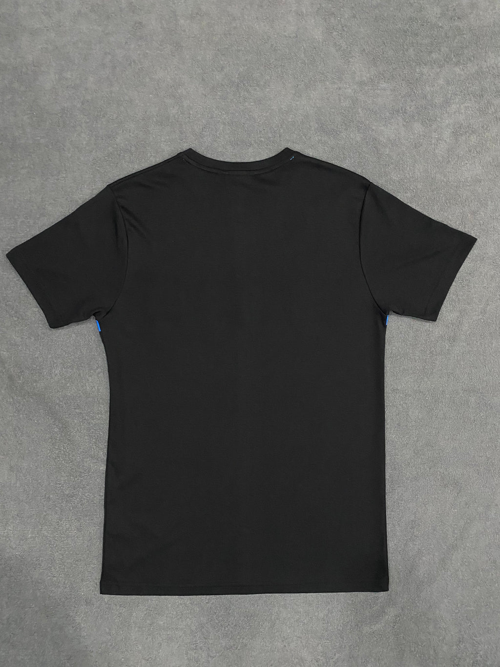 CAMISETA MALHA PIMA LCST - PRETA/AZUL