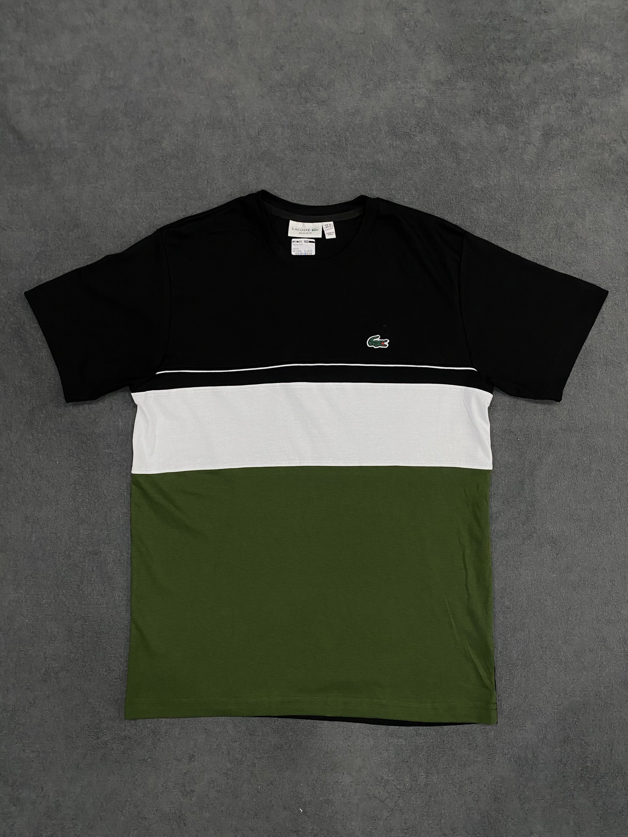CAMISETA MALHA PIMA LCST TRI COLOR