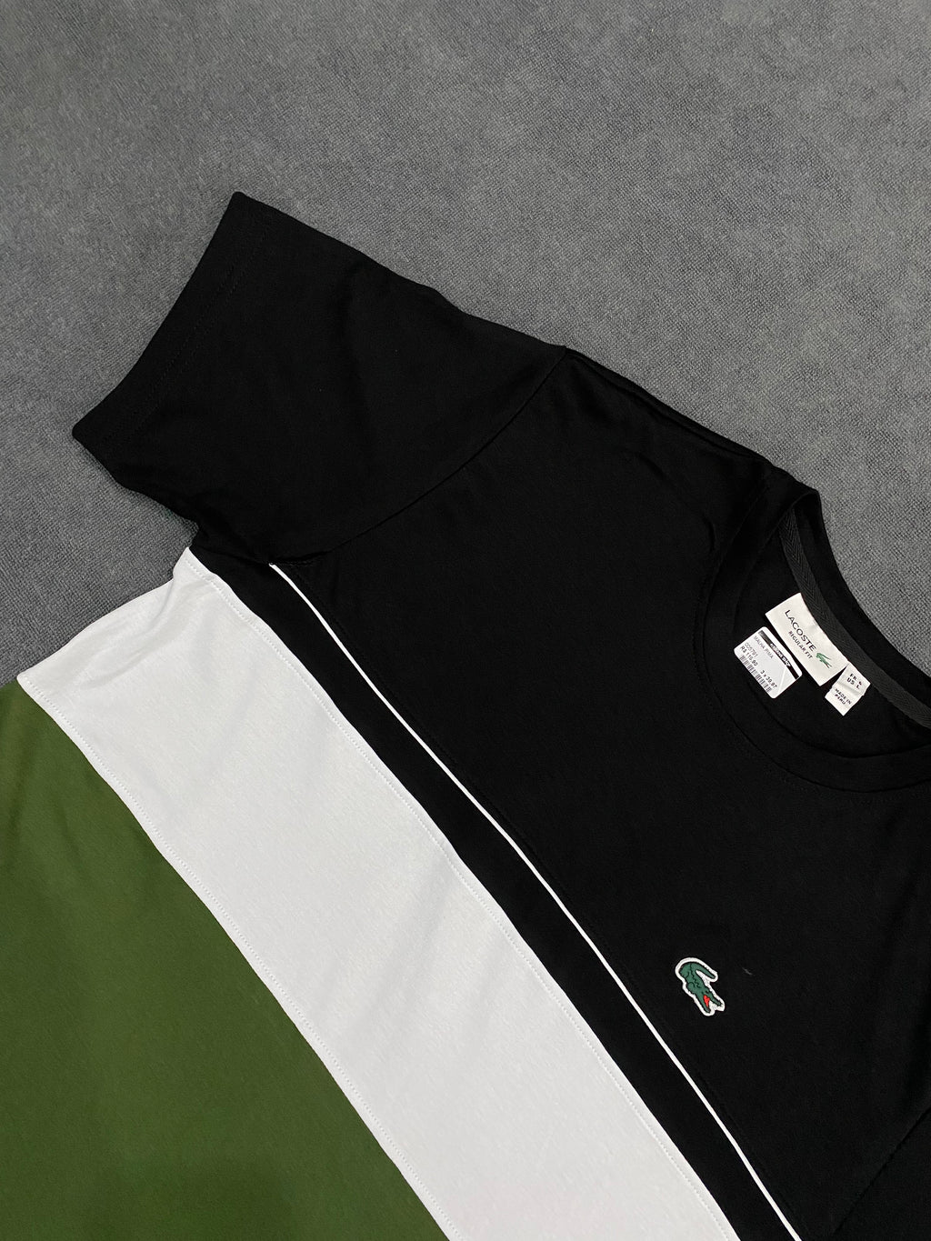 CAMISETA MALHA PIMA LCST TRI COLOR