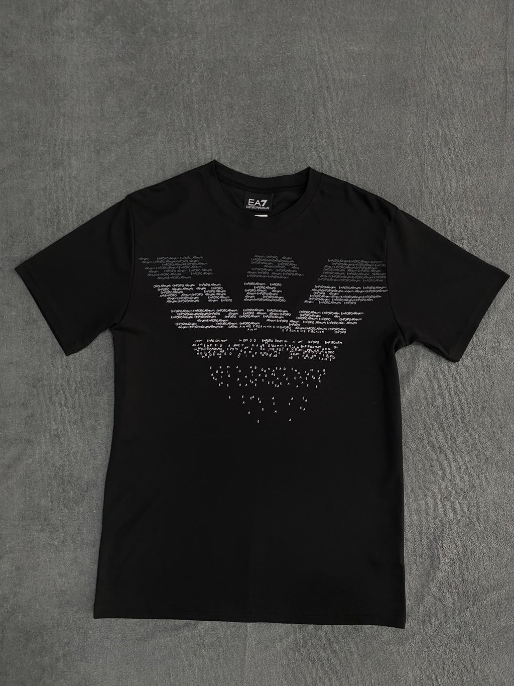 CAMISETA MALHA PIMA ARMANI - PRETA