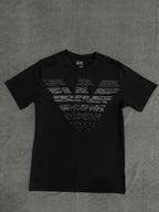 CAMISETA MALHA PIMA ARMANI - PRETA