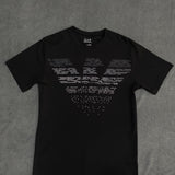 CAMISETA MALHA PIMA ARMANI - PRETA
