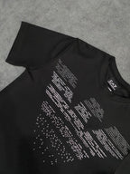CAMISETA MALHA PIMA ARMANI - PRETA