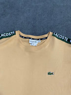 CAMISETA MALHA PIMA LCST - BEGE/PRETA