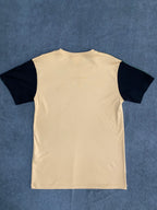 CAMISETA MALHA PIMA LCST - BEGE/PRETA